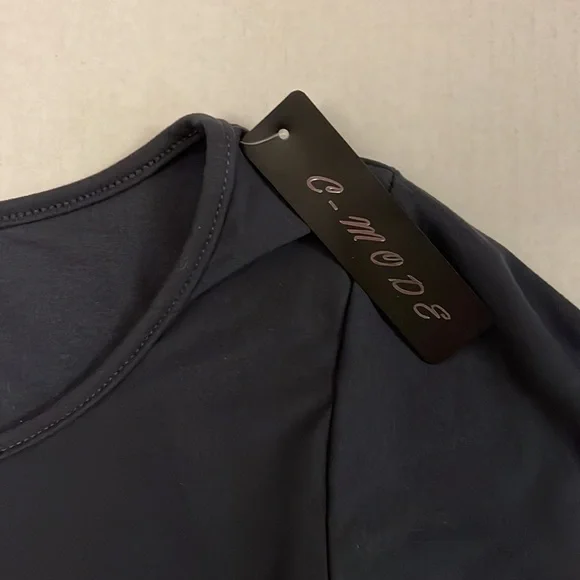 C-mode women’s dark grey dress size Medium - Picture 3 of 7